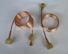 capillary copper pipe coils
