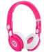 Neon Pink DJ Headphones Beats Mixr New Limited Edition