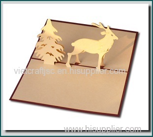 3d Greeting card handmade Vietnam