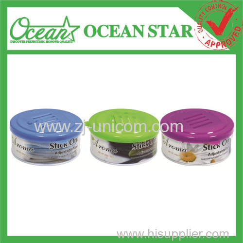 45g tin can gel car freshners