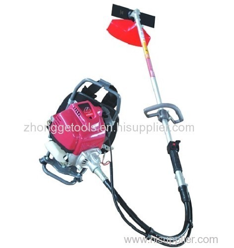 back pack type brush cutter