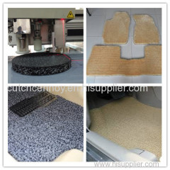 automobile car cushion floor foot digital cutting system machine