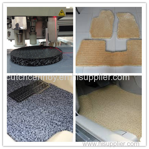 mat carpet  digital cutting system machine