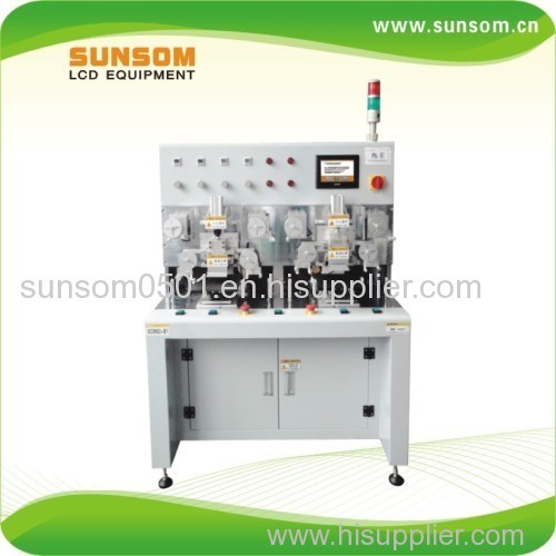 2014 New Pulse hot press machine to repair FPC Flat cable Flex cable on the LCD for iPhone through ACF adhesive