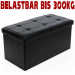 Multifunction folding storage ottoman footstool