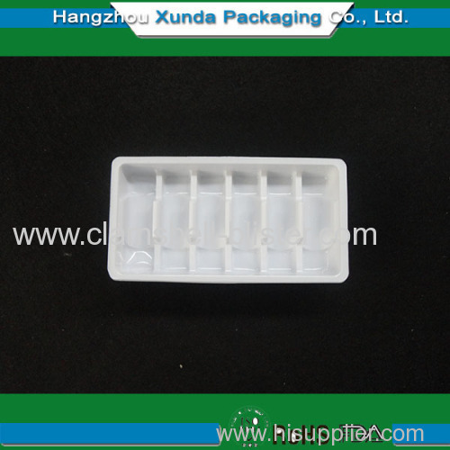 Medication blister packaging ampoule tray