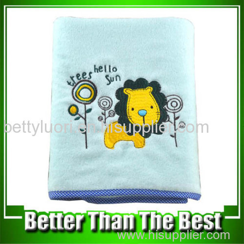 Baby Cotton Embroidery Bath Towel