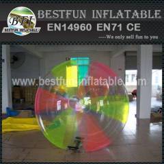 PVC Inflatable Colored Water Ball With Ti-zip From Germany