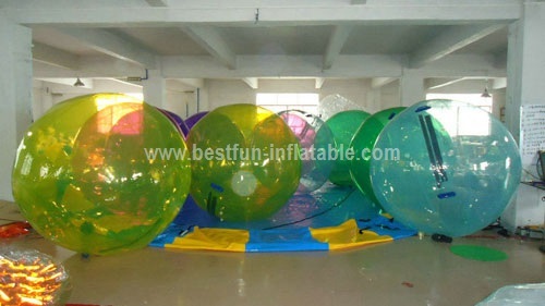 Bright color human sphere water ball