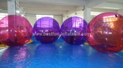 Bright color human sphere water ball