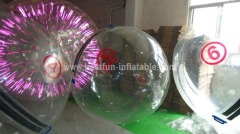 Inflatable aqua roller floating water roller ball
