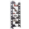 Shoe store racks shoe organizer 10 layers for 30 pairs shoes metal shoe rack