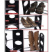 Shoe store racks shoe organizer 10 layers for 30 pairs shoes metal shoe rack