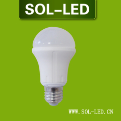 SOL 6W 8W 10W LED Heating Plastic Bulb &gt;600lm