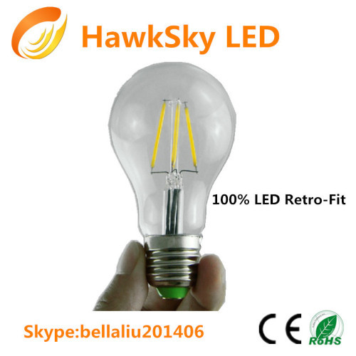 HS LED Bulb 4w LED Bulb Light LED fliament bulb