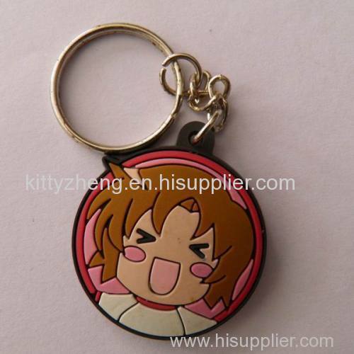 cartoon pvc key chain