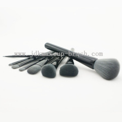 Grey Color Hair Cosmetic Brush Set Supplier