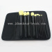 Yellow colored Makeup Brush Set