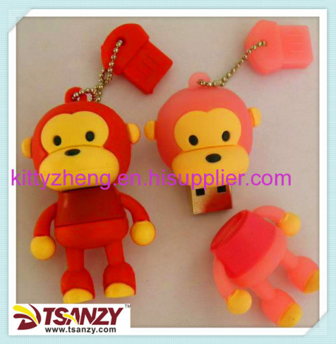 soft pvc usb flash drive 