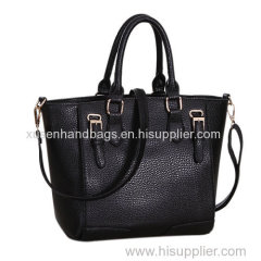 2014 latest designer PU leather handbags tote bag for women
