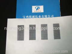 coated platinum titanium anode mesh