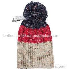 World popular 2014 acrylic knitted cap; knitted cap for women