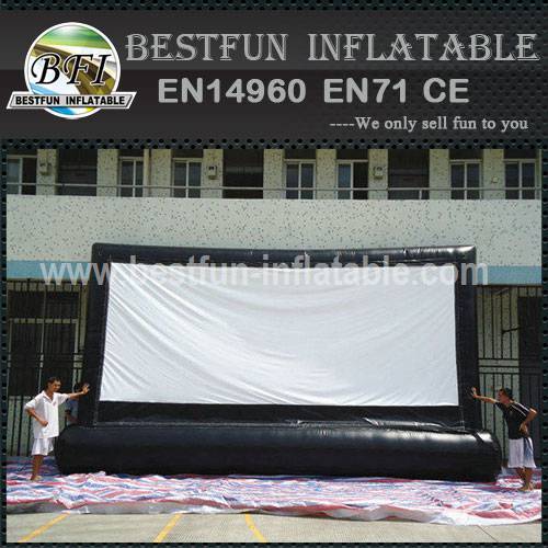 Advertising inflatable movie screen with high quality