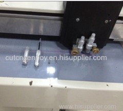 Transparent plastic box cutter plotter