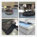 Rollin blanket rubber barring machine