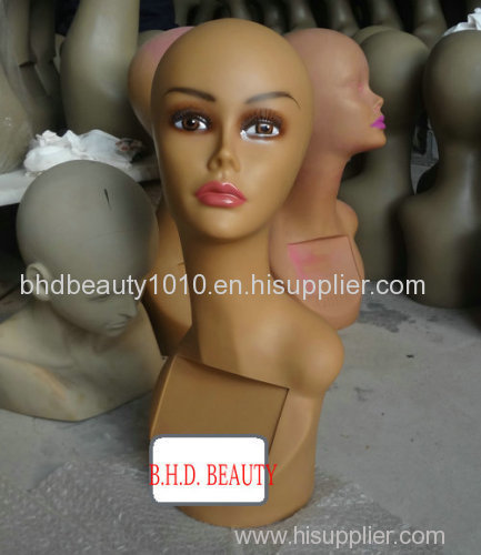 Supply fashionable Wig Mannequin Heads / Unbrokeable wig display head