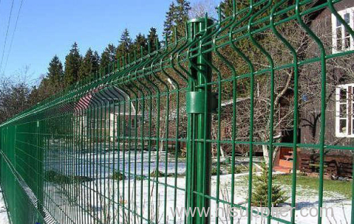 2500mm Green Colour Welded Wire Mesh Fence