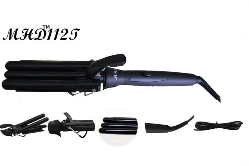 triple barrel PTC cerramic hair curling iron manufacturer