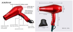 1875W AC motor professional hair dryer/Negative ion hair dryer blower/wall mount hair drier