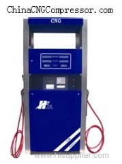 natural gas dispenser for cng station