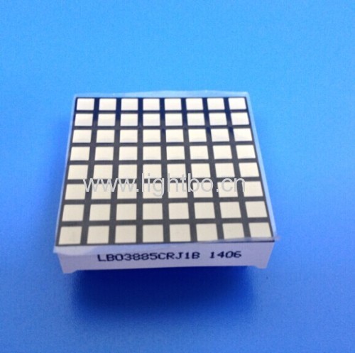 Bi-color Super Red & Super Green 3mm 8 x 8 Square Dot Matrix LED Display for Elevator Position Indicator 31.7*31.7*8mm
