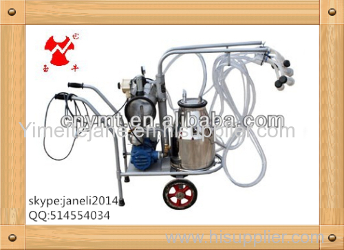 Portable milking machine for goats