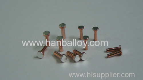 High Corrosion Resistance Electrical Bimetal Rivet Contact for Timer