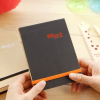 Top Open Mini Pocket Elastic Notepad/Minute Book
