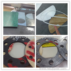 Synthetic Fiber Nitrile Bound Gasket cut equipment