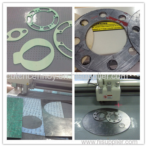 aramid fiber gasket CNC cut machine 