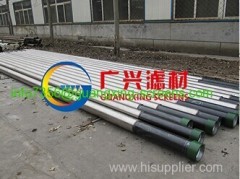 OD 114 Pipe based water well screen China manufacturer