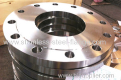 Stainless steel plate flange