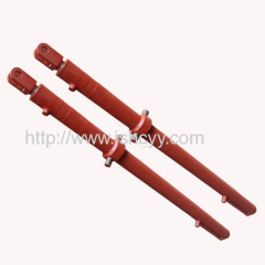 double acting single rod piston hydraulic cylinder