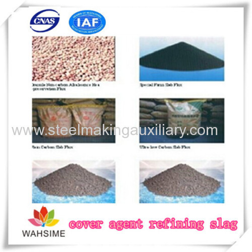 Continuous Casting Mould Powder Tundish Covering Agents Refining Slag Fused calcium aluminate free sample