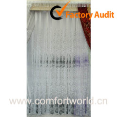 Polyester Embroidery Curtain Fabric