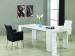 dining table high glossy white paint MDF