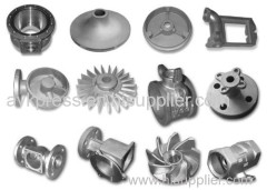 Parts produced by Investment casting