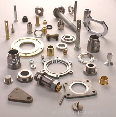 Parts produced by CNC Machining