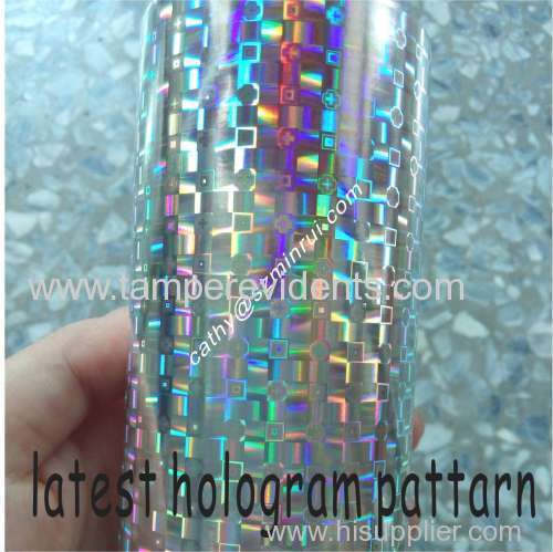 Custom mad unique hologram one time use eggshell sticker