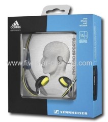 Sennheiser PMX680 Sports Neckband Earbud Headphones Black/Yellow